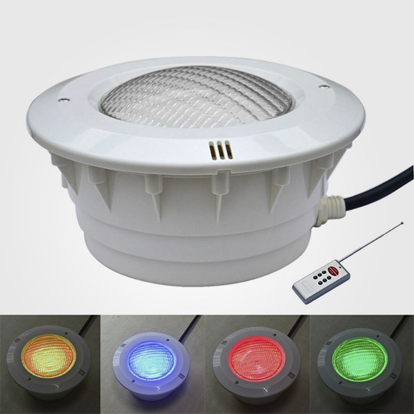 Lámpara de Piscina LED p/Empotrar, 25W, RGB, 12Vac, Base: UW, No incluye control, No tiene memoria interna, IP68