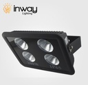 [DGPR-1012216] Reflector COB LED, 200W, 4x50W, CW 6000K, 100-260Vac, IP65, 60 Grados, Negro