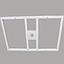 Base en Acero Galvanizado p/Panel Solar 90W, 670x995x30mm