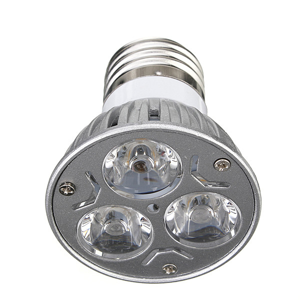 Bombilla LED Dicroica SMD, E27, 3W, WW 3000K, 100-260Vac, IP20, 45 Grados