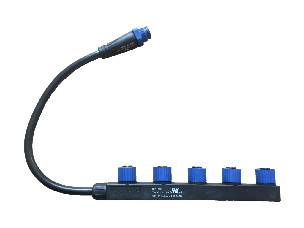 Cable de conexión p/Lámpara Modular LED IP68, C2A-S5M, Serie