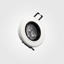 [DGPR-622964] Ceiling Light, CH-3603, 3W, 3000K Blanco Cálido, 85-265Vac, IP20, Blanco
