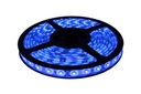 Cinta LED, SMD5050, Azul, 12Vdc, Largo: 5Mts, Ancho: 10mm, 60Led/Mts, IP20