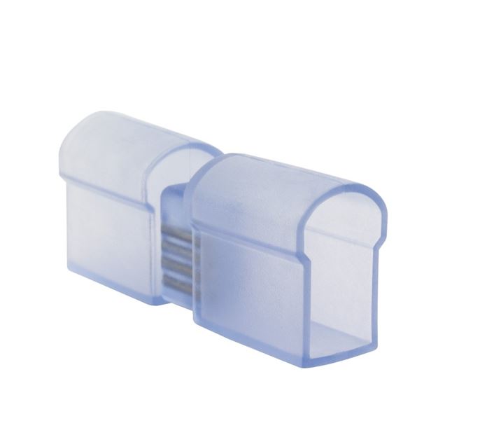Conector p/Manguera de Neón SMD2835, unicolor, recto, PCB 25mm y 2 vías