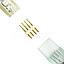 Conector p/Manguera LED SMD2835/3528, unicolor, recto, PCB 12mm y 2 vías