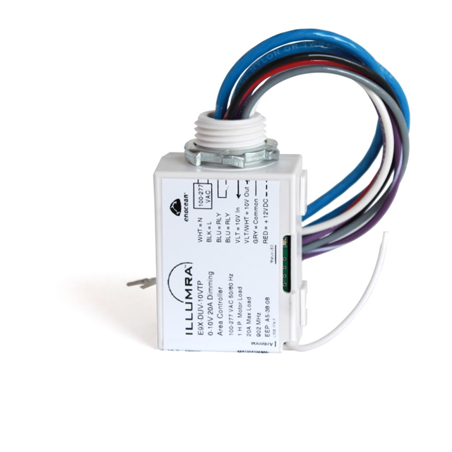 Control Dimmable de Accesorios (100-277Vac, 0-10V, 5A, 902 MHz)