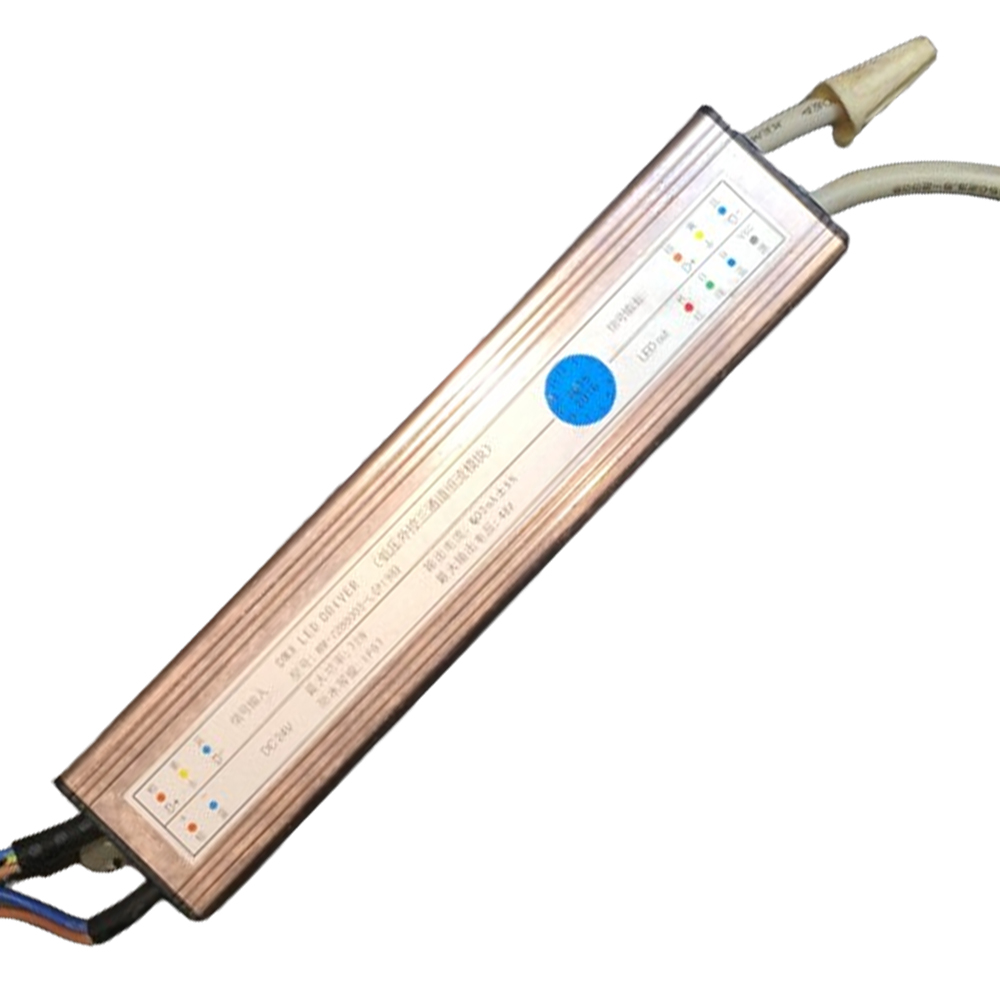 Driver DMX p/Lámpara LED, IP67, 72W, 24Vdc, 600mA