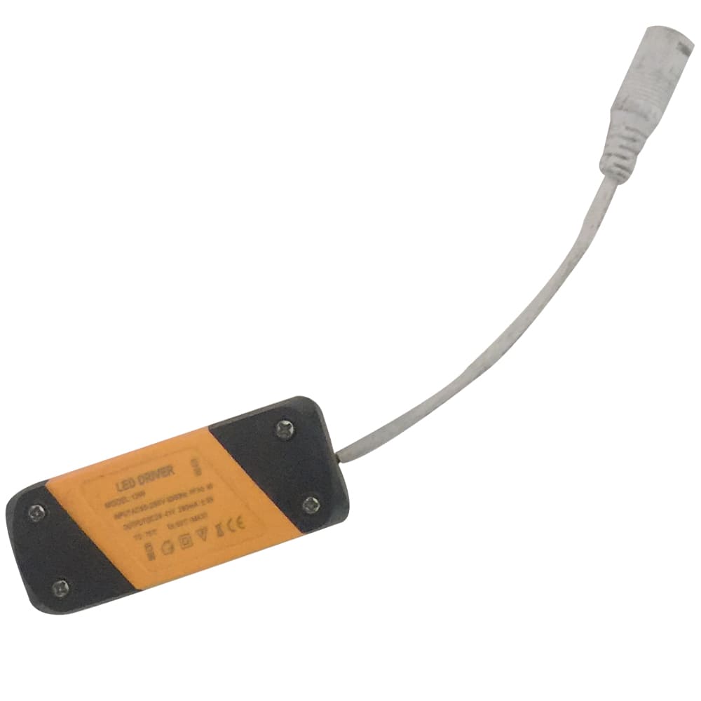 Driver p/Lámpara LED, IP20, 12W, 85-280Vac, Output: 24-41Vdc, 280mA