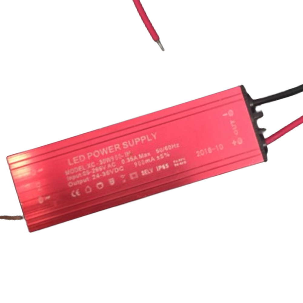 Driver p/Lámpara LED, IP65, 30W, 85-265Vac, 24-36Vdc, 900mA