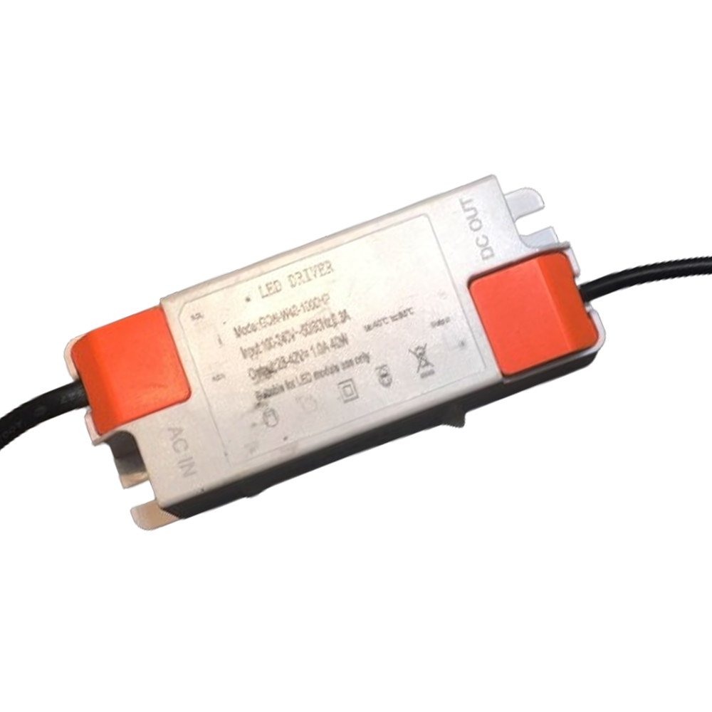 Driver p/Panel LED, IP20, 40W, 100-240Vac, Output: 28-42Vdc, 1000mA, FP:0.9