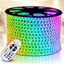 Manguera LED, 120Vac, IP65, RGB, SMD5050, 60Led/Mts