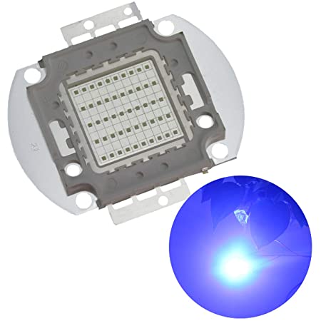 Pastilla Diodo COB LED (Azul, 120 grados, 60W, 28-36Vdc, 1500-1750mA)