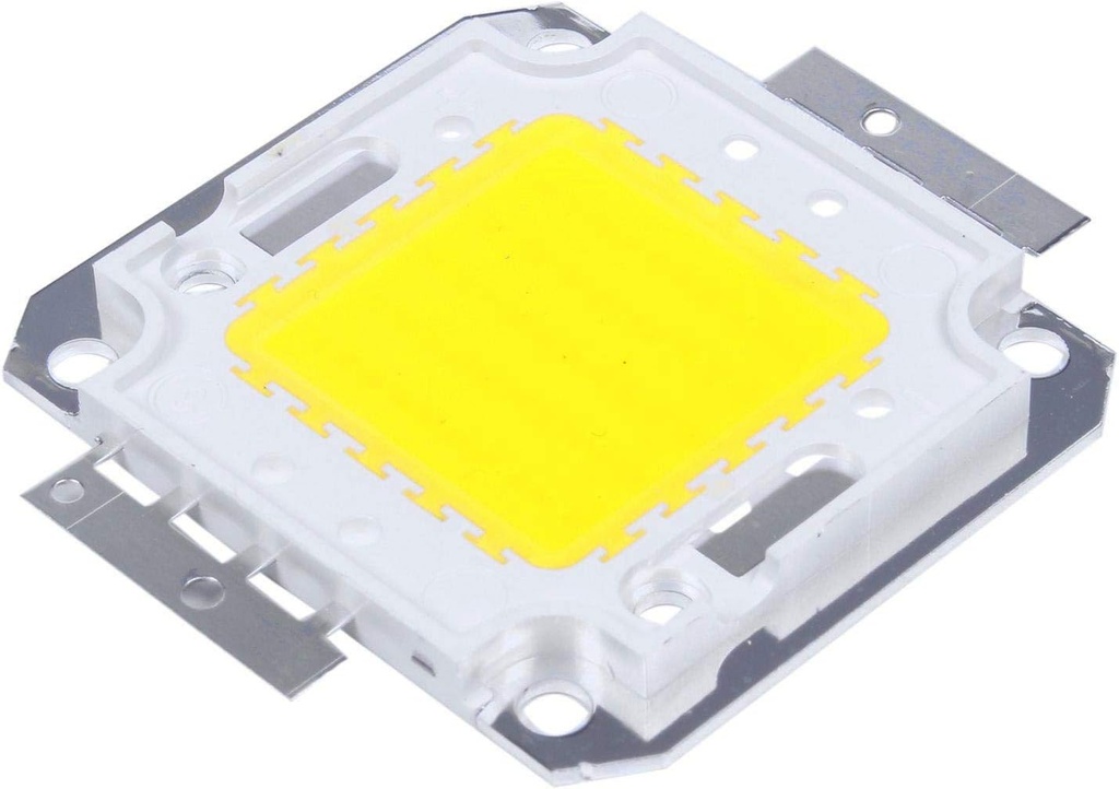 Pastilla Diodo COB LED 40W, 6000K Blanco Frío, 28-36Vdc, 600-700mA, 120 grados