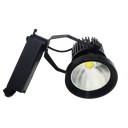 Lámpara de Riel (Track light) 0615 de 2 cables, 20W, 3000K Blanco Cálido, 100-260Vac, Negro