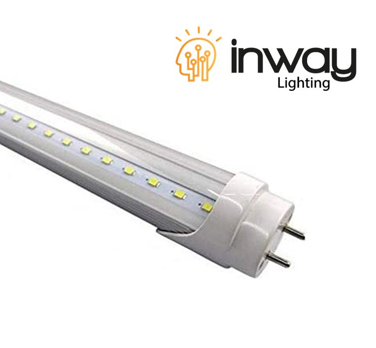 Tubo T8 LED, FP&gt;0.9, 18W, 48&quot;(120cm), G13, CW 6000K, 100-260Vac, Alimentación Doble, Clear, Aluminio-PC, 105Lm/W