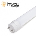 [DGPR-508176] Tubo T8 LED, FP&gt;0.9, 18W, 48&quot;(120cm), G13, CW 6000K,100-277Vac, Alimentacion Doble, Frost, Aluminio-PC, 105Lm/W