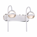 [DGPR-1021567] Lámpara LED Decorativa de Pared (Aplique), DG50562W, 6W, 2x3W, 3000K Blanco Cálido, 85-265Vac, Dimensiones: Φ300X160XH245MM, IP20