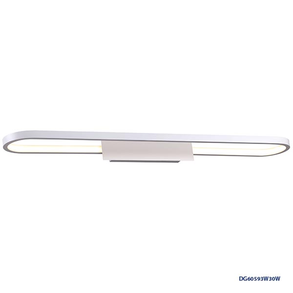 Lámpara LED Decorativa de Pared (Aplique), DG60593W, 30W, 3000K Blanco Cálido, 85-265Vac, Dimensiones: Φ800X140XH65MM, IP20