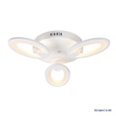 Lámpara LED Decorativa de Superficie, DG50801C, 30W, 3x10W, NW 4000K, 85-265Vac, Dimensiones: 570x570x90mm, IP20