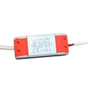 Driver p/Lámpara LED, IP20, 8-12W, 100-277Vac, Output: 23-42Vdc, 300mA