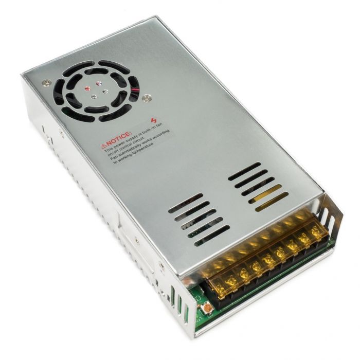 Power Supply, 300W, 110/220Vac, 12Vdc, 25A, IP20