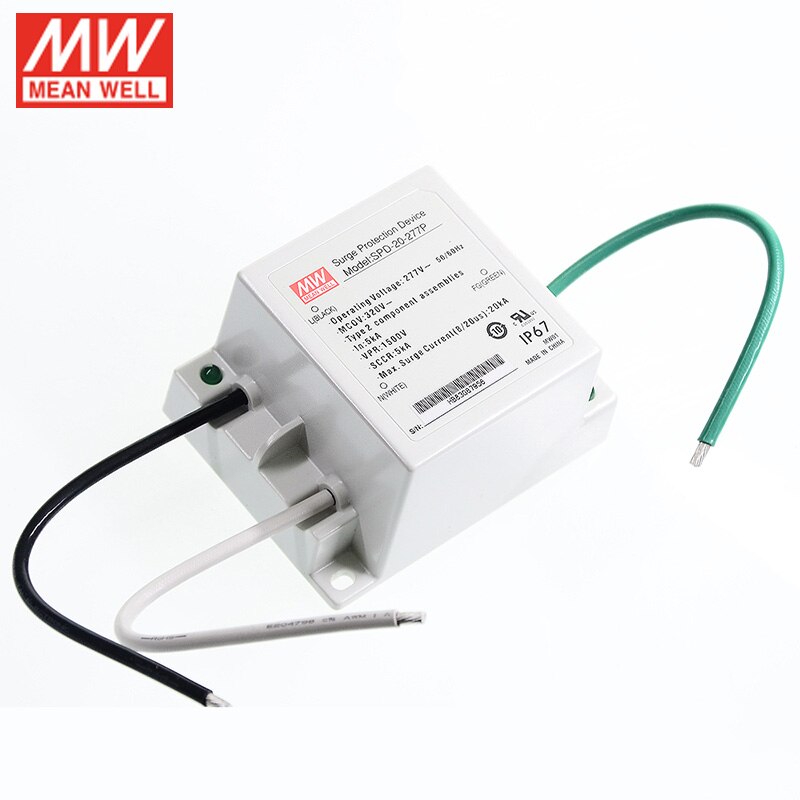 Supresor de Pico p/Driver LED, 277Vac, 20KA, IP67