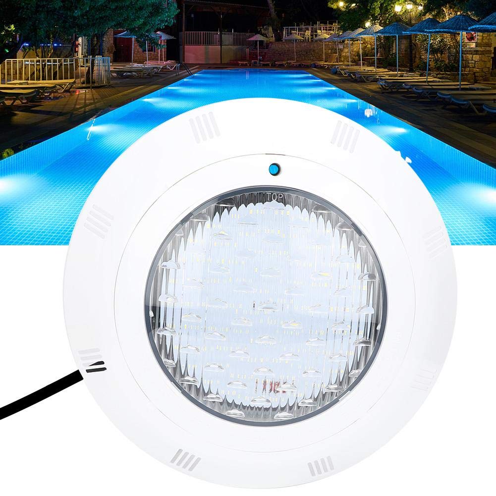 Lámpara de Piscina LED p/Empotrar, 25W, 6000K Blanco Frío, 12Vac, Base: UW, IP68