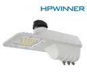 Lámpara de Calle LED Modular T29E-1 con Fotocelda de 7 pin, 40W, 5000K, Type III, Lumileds 5050, 24pcs, 100-277Vac, Supresor de Pico 15KV, IP68, Blanca, 140-165Lm/W