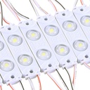 Módulo LED, SMD5730, 2LED, 0.8W, 6000K Blanco Frío, 12Vdc, 45*16mm, IP68, 160 Grados