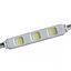 Modulo LED, SMD5054, 3LED, 0.9W, CW 6000K, 12Vdc, 45*08mm, IP68, 120 Grados