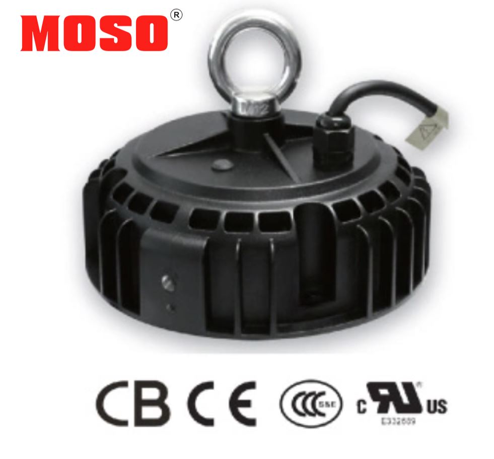 Driver p/Lámpara High Bay LED Modular, 160W, 100-277Vac, Con Supresor de Pico Interno de 6KV, Dimmable de 0-10Vdc, Programable, Output: 27-54Vdc, 2100-3800mA, IP65