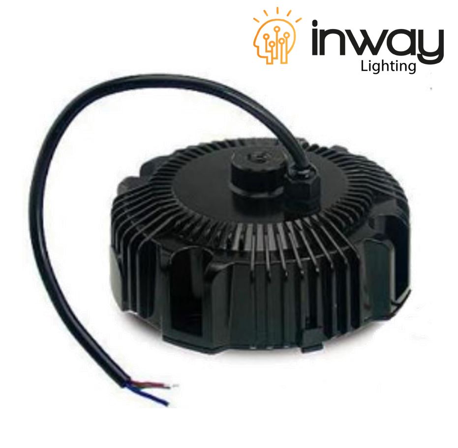 Driver p/Lámpara High Bay LED tipo UFO, 100W, 100-277Vac, Output: 75-80Vdc, 1200mA, IP65
