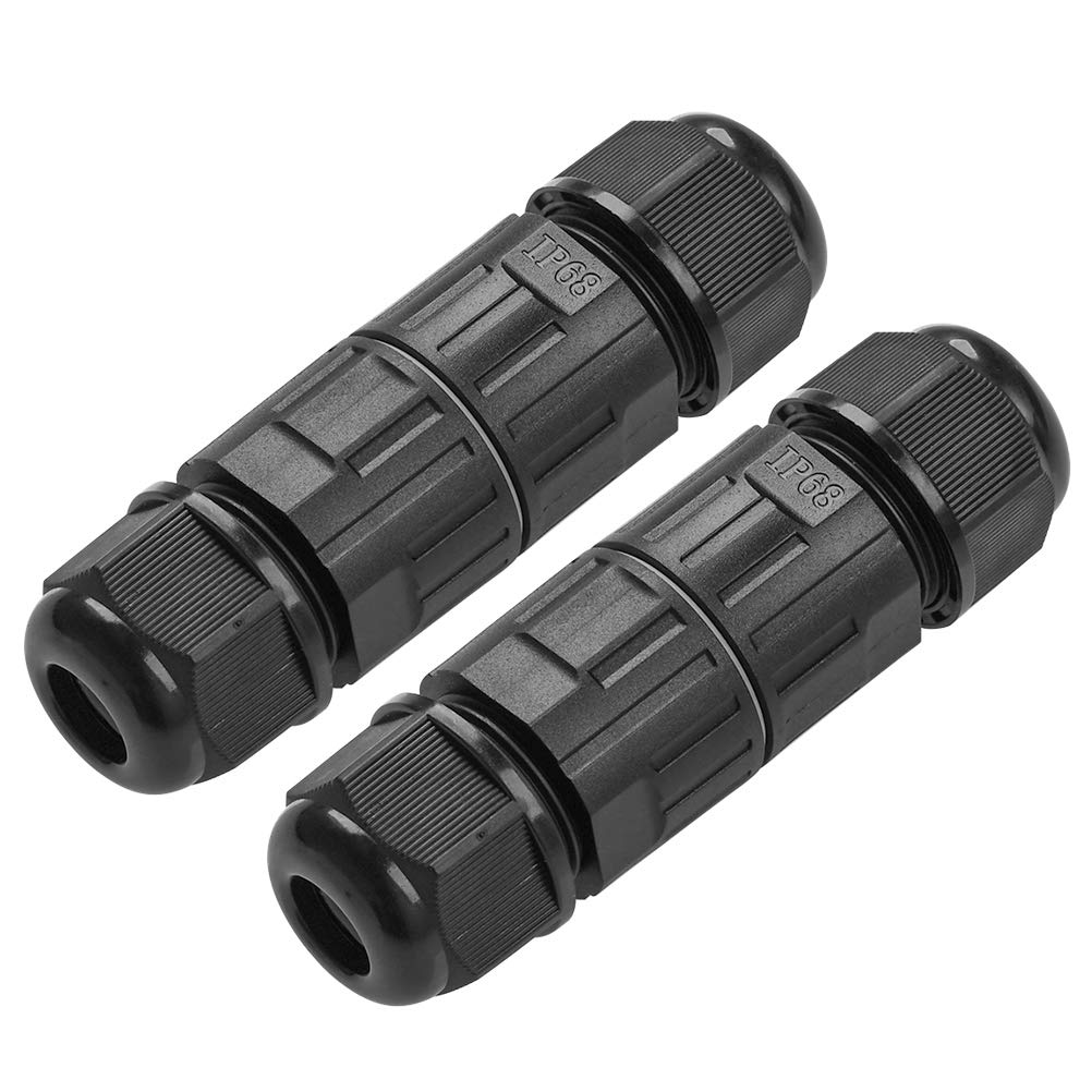 Conector Tripolar de 3 vías, IP67