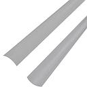 Difusor Curvo p/Perfil de Aluminio DG-S1616, Medidas: 16x2000mm, p/Superficie de esquina