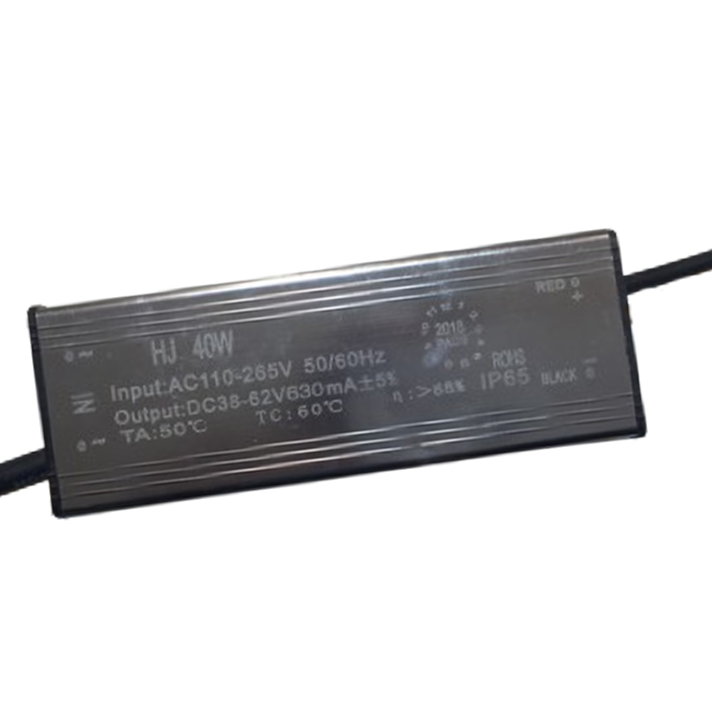 Driver p/Lámpara LED, 40W, 110-265Vac, Output: 38-62Vdc, 630mA, IP65