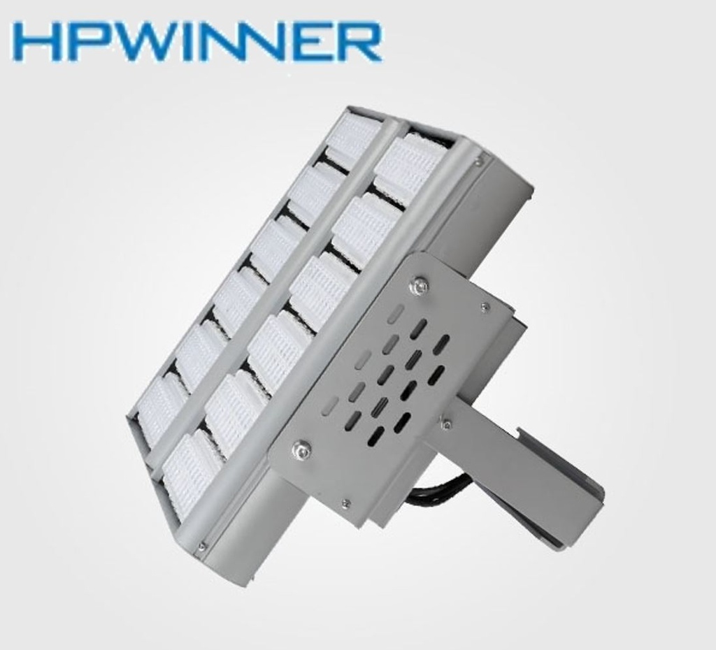   Lámpara Flood Light LED Modular FL2C-12, 720W, 12 Módulos, 5000K, M33A-VBA (1x18pcs), 3125, 25 Grados, SANAN 5050, 72,000 horas de vida útil, 100-277Vac, IP68, Gris, 140-165Lm/W