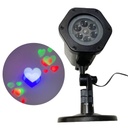 Proyector Laser con 12 Imagenes Intercambiables para Exterior, IP65, 4.2W, 120Vac