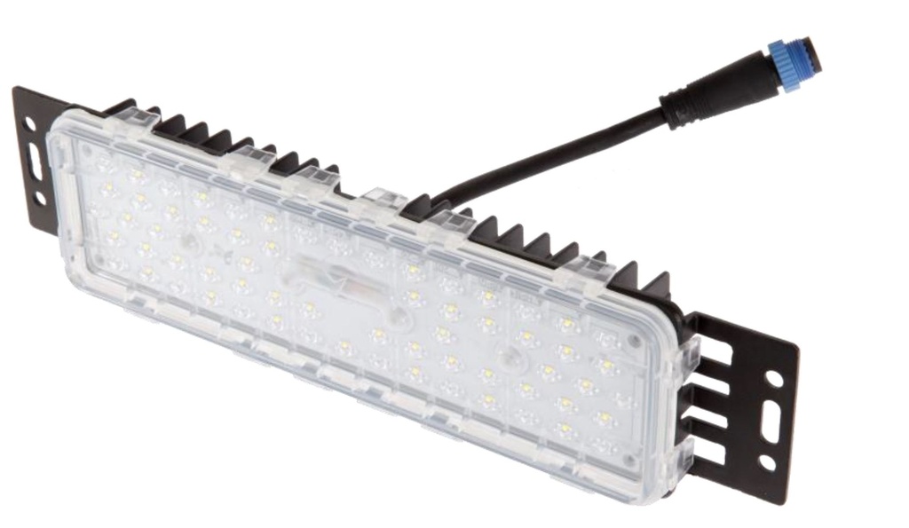 M~dulo LED, M19A (63pcs), 1390, 120x100 Grados, 40W, 5000K, 48-61Vdc, Max: 700mA, IP68