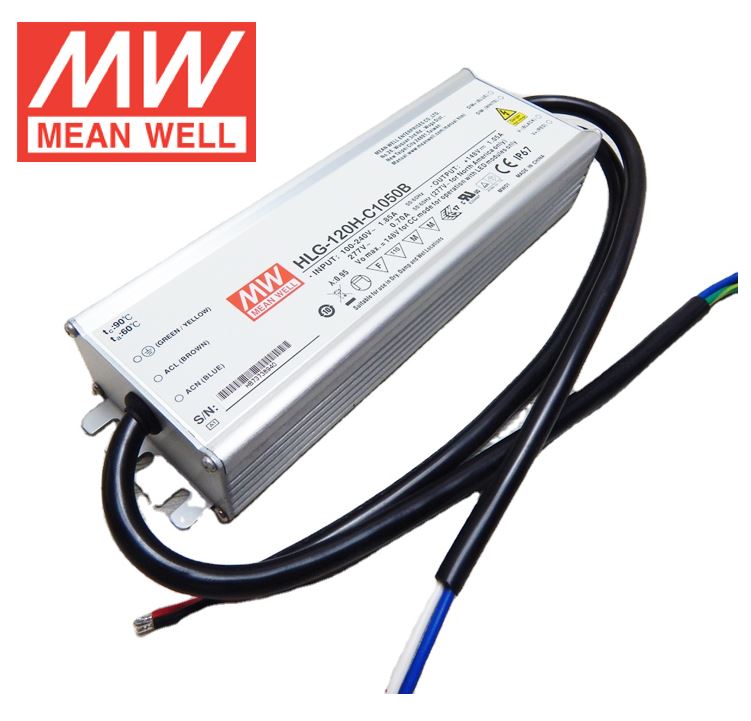 Driver p/Lámpara LED, IP67, 120W, Output: 74-148Vdc, 100-277Vac, 1050mA