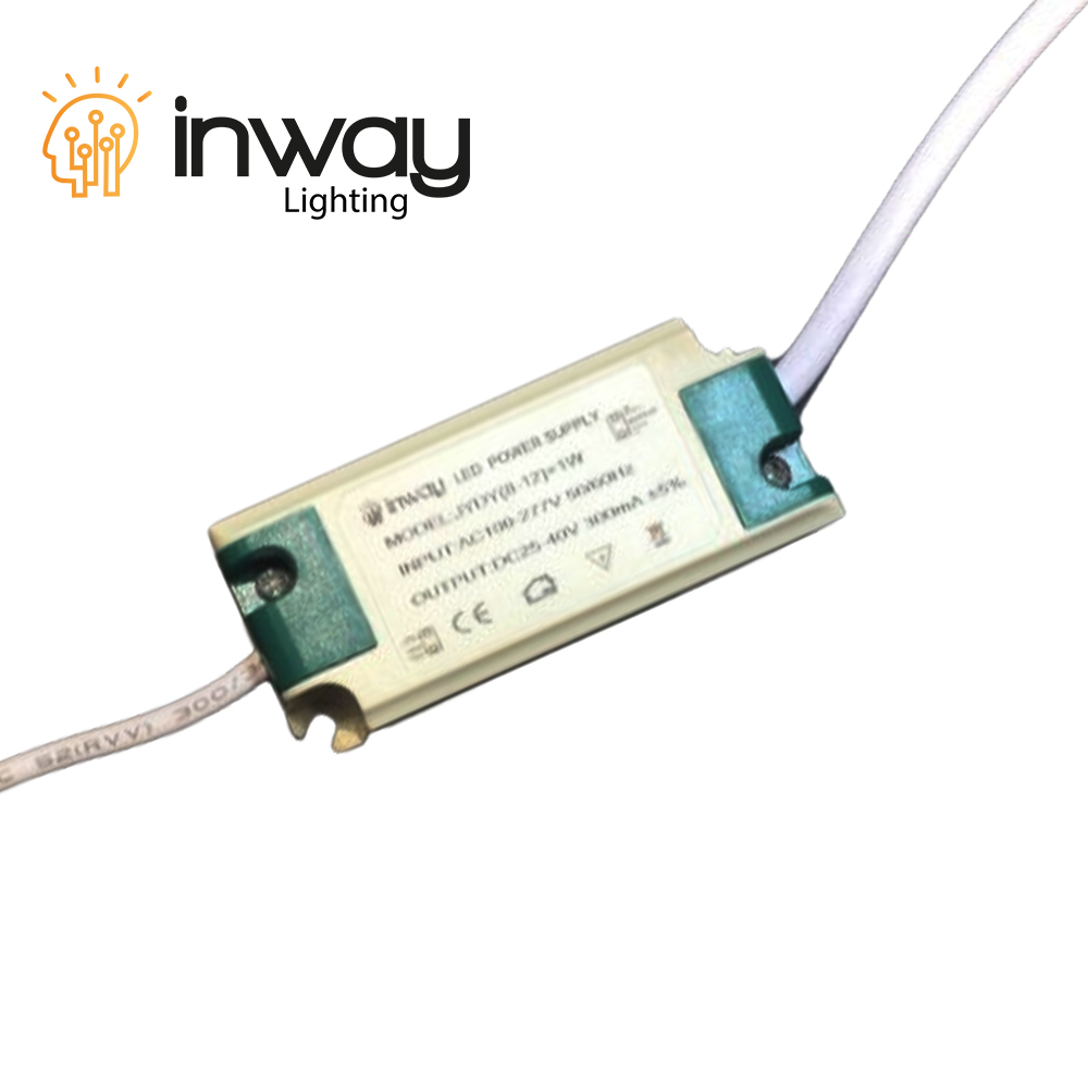 Driver p/Lámpara LED, IP20, 8-12W, 100-277Vac, Output: 25-40Vdc, 300mA