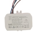 Driver p/Lámpara LED Triac Dimmable, IP20, 3-6W, 90-130Vac, Output: 9-20Vdc, 280mA, PF&gt;0.9