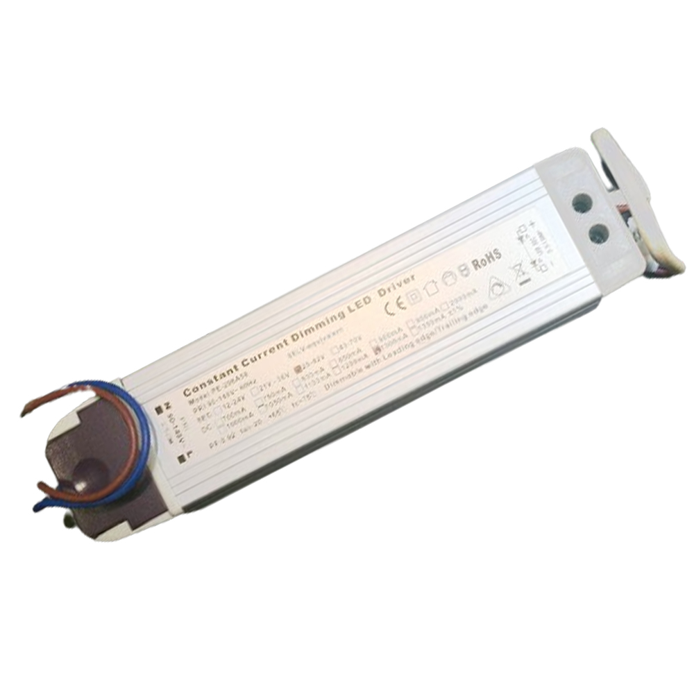 Driver p/Lámpara LED Triac Dimmable, IP20, 20W, 90-130Vac, Output: 25-42Vdc, 600mA