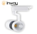 [DGPR-1024574] Lámpara de Riel (Track light) tipo COB de 2 cables, 16W, 3000K Blanco Cálido, 100-265Vac, IP20, 38 Grados, Blanco