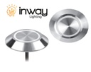 Cover tipo Boton, p/Base de Lámpara Empotrable de Exterior, 3W, Modelo: DG-1021, Dimensiones: 65x12mm, Material: Acero Inoxidable 316