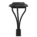 Lámpara Garden Light LED, 150W, 6000K Blanco Frío, 100-240Vac, Con Supresor de pico de 4KV, Base: 400mm, IP65, 90 Grados