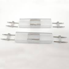 Conector p/Manguera LED SMD2835/3528, unicolor, recto, PCB 12mm y 2 vías con pin