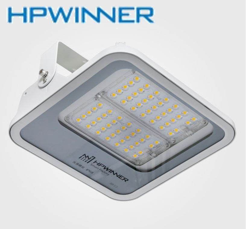 Reflector LED Modular TF69A-2 tipo Ceiling, 100W, 5000K, CK7, 2381 (34pcs), 110 Grados, SANAN 5050, 100-277Vac, Dimmable, IP68, Blanco