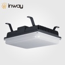 Lámpara Canopy LED de Superficie COB, 100W, 5000K, 100-277Vac, 120 Grados, IP66