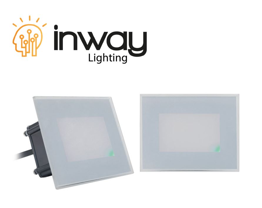 Step Light LED DG-001-0400, 4W, CW 6000K, 100-265Vac, IP65, 120 Grados, Dimensiones: 105x81x40mm, Blanco