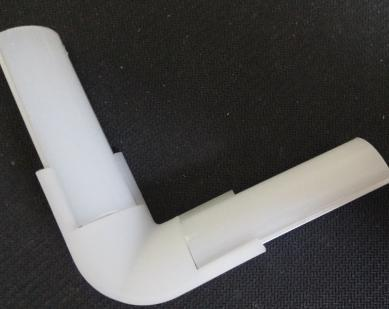 Conector p/Perfil de Aluminio DG-SE1616B, Tipo: L, 2 vías, 90 Grados